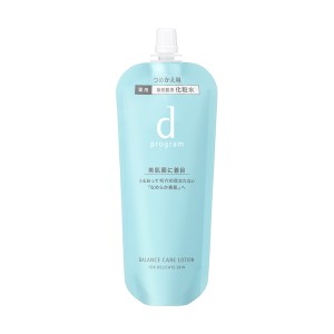 【お楽しみサンプル付き】資生堂 dプログラム　バランスケア　ローション　ＭＢ　レフィル　120ｍｌ