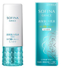 ソフィーナ グレイス 高保湿UV乳液(美白)　しっとり30g　SPF50+ PA++++