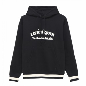 クイックシルバー パーカー メンズ プルオーバー LIFES QUIK WARM HOODIE SWEAT QPO224056-BLK