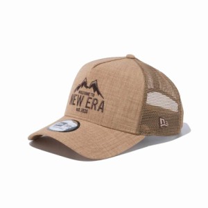 NEW ERA ニューエラ メッシュキャップ 9FORTY A-Frame トラッカー Reflax ベージュ 14110108