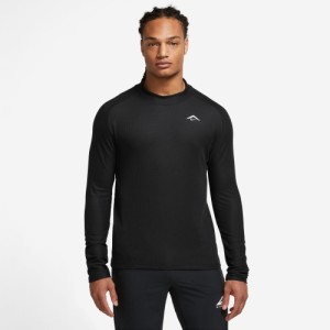 NIKE ナイキ トレイル メンズ Dri-FIT ロングスリーブ ランニングトップ トレイルランニング メンズ 長袖 Tシャツ FB8598-010