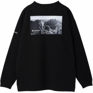 コロンビア 長袖Tシャツ メンズ ミラーズクレストグラフィックロングスリーブティー PM0690-010