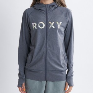 ROXY ロキシー ラッシュガード ラッシュパーカー レディース SIMPLY BOTANICAL LOGO PARKA RLY241027-CHA