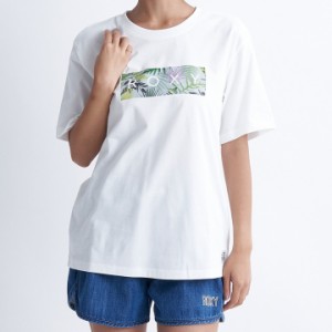 ROXY ロキシー Tシャツ レディース 半袖 SIMPLY BOTANICAL TEE RST241075-WHT