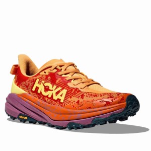 2024年6月発売 新作 HOKA ONEONE ホカオネオネ スピードゴート6 ワイド メンズ トレイルランニングシューズ 1147830-SRBT