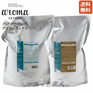 業務用セット デミ ヘアシーズンズ アロマシロップス ミステリアスウィンド シャンプー＆トリートメント 2000mL リフィル + 2000g レフィ