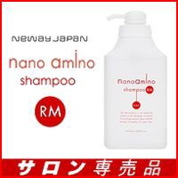 ナノアミノ シャンプー RM 1000mL ポンプ しっとりタイプ アミノ酸シャンプー NewayJapan Nanoamino