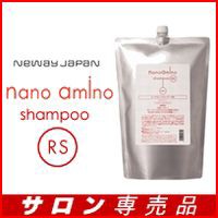 ナノアミノ シャンプー RS 1000ml 詰め替え さらさらタイプ アミノ酸シャンプー NewayJapan Nanoamino