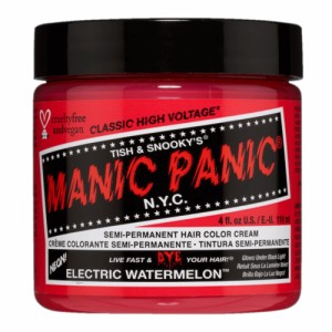 マニックパニック エレクトリック ウォーターメロン 118ml【スイカ色・赤系】MANIC PANIC Electric Watermelon  MC11063 毛染め マニパニ