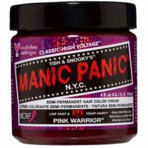 マニックパニック ピンクウォーリア 118ml【ネオンピンク系】MANIC PANIC Pink Warrior MC11072 毛染め マニパニ