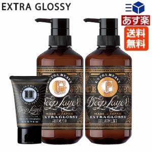 3点セット モルトベーネ ディープレイヤー シャンプー ExG 500mL + トリートメント ExG 470g + ディープレイヤーH 40g 送料無料 Deep Lay