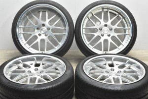 中古タイヤホイール 4本セット 19インチ 9J 11J +20 PCD 112 255/35R19 96Y 275/30ZR19 96Y BCフォージド 製ホイール【 ピレリ 製 タイヤ