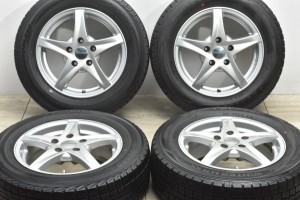 中古 スタッドレス タイヤ ホイール 4本セット 15インチ 6J +40 PCD 114.3195/65R15 91Q ENKEI 製ホイール【 ヨコハマダンロップ 製 スタ