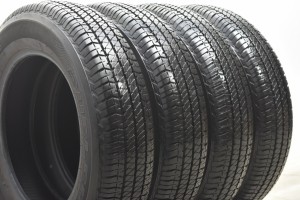 中古タイヤ 4本セット 175/80R16 91S サマータイヤのみ 【 ブリヂストン 製 デューラー H/T 684II】