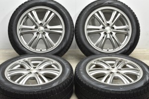 中古 スタッドレス タイヤ ホイール 4本セット 17インチ 7J +48 PCD 100215/55R17 94Q 社外 製ホイール【 ピレリ 製 スタッドレスタイヤ