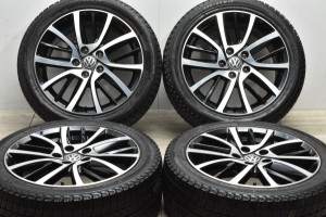 中古 スタッドレス タイヤ ホイール 4本セット 17インチ 7J +49 PCD 112225/45R17 94H フォルクスワーゲン 純正 ホイール【 ミシュラン 