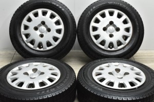 中古 スタッドレス タイヤ ホイール 4本セット 14インチ 5.5J +55 PCD 114.3185/70R14 88Q ホンダ 純正 ホイール【 ダンロップ 製 スタッ