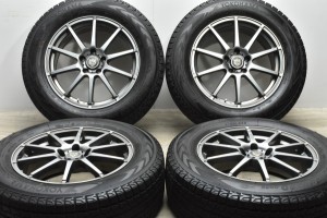 中古 スタッドレス タイヤ ホイール 4本セット 18インチ 7.5J +48 PCD 114.3235/65R18 106Q レアマイスター 製ホイール【 ヨコハマ 製 ス