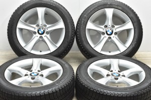 中古 スタッドレス タイヤ ホイール 4本セット 16インチ 7J +40 PCD 120205/55R16 94H AGA 製ホイール【 ミシュラン 製 スタッドレスタイ