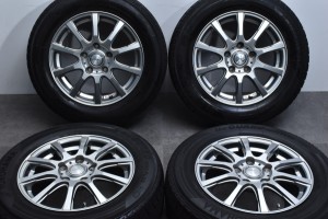 中古 スタッドレス タイヤ ホイール 4本セット 15インチ 6.5J +53 PCD 114.3195/65R15 91Q YFC 製ホイール【 ヨコハマ 製 スタッドレスタ