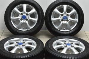 中古 スタッドレス タイヤ ホイール 4本セット 13インチ 4B +45 PCD 100155/65R13 73Q ブリヂストン 製ホイール【 ヨコハマ 製 スタッド