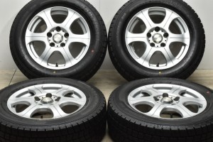 中古 スタッドレス タイヤ ホイール 4本セット 15インチ 6J +48 PCD 114.3195/65R15 91Q ウェッズ 製ホイール【 グッドイヤー 製 スタッ