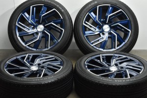 中古タイヤホイール 4本セット 18インチ 7.5J +43 PCD 139.7 225/50R18C 107/105H エセックス EW-18 【 ヨコハマ 製 タイヤ付き】