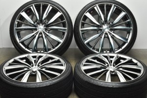 中古タイヤホイール 4本セット 19インチ 7.5J +35 PCD 114.3 225/35R19 94W Weds 製ホイール【 グッドイヤー 製 タイヤ付き】