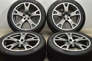 中古タイヤホイール 4本セット 20インチ 9J +40.5 PCD 114.3 265/45R20 108V マセラティ レヴァンテ S 純正 SPEEDLINE製 製ホイール【 ピ