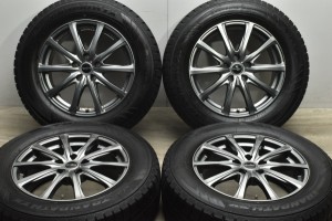 中古 スタッドレス タイヤ ホイール 4本セット 17インチ 7J +48 PCD 114.3225/65R17 102Q マナレイ 製ホイール【 トーヨー 製 スタッドレ