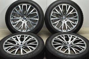 中古 スタッドレス タイヤ ホイール 4本セット 20インチ 8J +30 PCD 114.3235/55R20 102Q レアマイスター 製ホイール【 グッドイヤー 製 