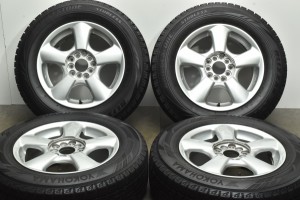 中古 スタッドレス タイヤ ホイール 4本セット 15インチ 6.5J +48 PCD 100/114.3mm マルチ205/65R15 94Q VAGGIO 【 ブリヂストン ヨコハ