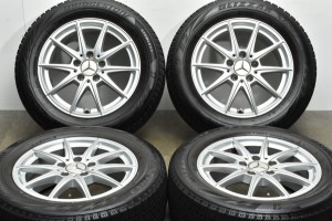 中古 スタッドレス タイヤ ホイール 4本セット 16インチ 6.5J +44 PCD 112205/60R16 92Q メルセデス・ベンツ 純正 ホイール【 ブリヂスト