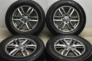 中古 スタッドレス タイヤ ホイール 4本セット 15インチ 6J +50 PCD 114.3205/65R15 94Q WEDS 製ホイール【 ヨコハマ 製 スタッドレスタ