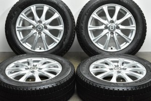 中古 スタッドレス タイヤ ホイール 4本セット 15インチ 5.5J +42 PCD 100185/65R15 92Q Weds 製ホイール【 トーヨー 製 スタッドレスタ