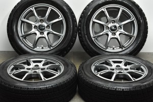 中古 スタッドレス タイヤ ホイール 4本セット 14インチ 5.5J +43 PCD 100175/65R14 82Q オートウェイ 製ホイール【 ナンカン 製 スタッ