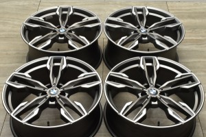 【中古】中古ホイール4本セット 21インチ 8.5J +30 9.5J +43 BMW 純正【ホイールのみ】【A93478】