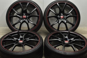 中古タイヤホイール 4本セット 20インチ 8.5J +60 PCD 120 245/30ZR20 90Y ホンダ FK8 シビック タイプR 純正【 コンチネンタル 製 タイ