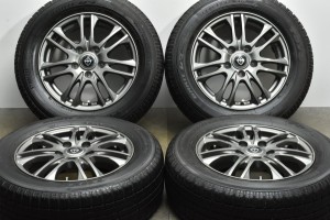 中古 スタッドレス タイヤ ホイール 4本セット 15インチ 6J +43 PCD 114.3195/65R15 91Q Weds 製ホイール【 トーヨー 製 スタッドレスタ