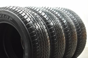 中古タイヤ 4本セット 265/60R18 110H サマータイヤのみ 【 ダンロップ 製 グラントレックPT AT25】