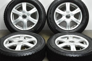 中古 スタッドレス タイヤ ホイール 4本セット 15インチ 6J +52 PCD 100/114.3mm マルチ195/65R15 91Q トピー 製ホイール【 ヨコハマ 製 