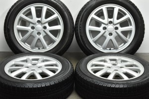 中古 スタッドレス タイヤ ホイール 4本セット 15インチ 5.5J +45 PCD 100185/60R15 84Q ホンダ純正 ホイール【 ヨコハマ 製 スタッドレ