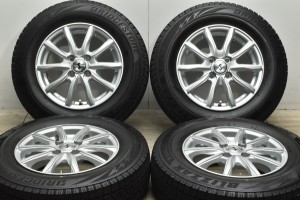 中古 スタッドレス タイヤ ホイール 4本セット 14インチ 5.5J +38 PCD 100185/70R14 88Q WEDS 製ホイール【 ブリヂストン 製 スタッドレ