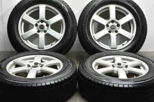 中古 スタッドレス タイヤ ホイール 4本セット 17インチ 7J +40 PCD 114.3225/65R17 102Q ブリヂストン 製ホイール【 ダンロップ 製 スタ