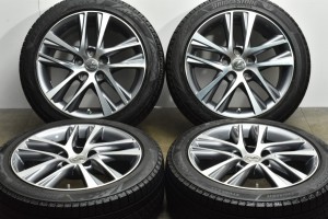 中古 スタッドレス タイヤ ホイール 4本セット 17インチ 7.5J +45 PCD 114.3225/45R17 91Q レクサス 純正 ホイール【 ブリヂストン 製 ス