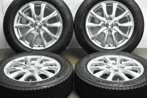 中古 スタッドレス タイヤ ホイール 4本セット 14インチ 5J +39 PCD 100165/65R14 79Q Weds 製ホイール【 ブリヂストン 製 スタッドレス