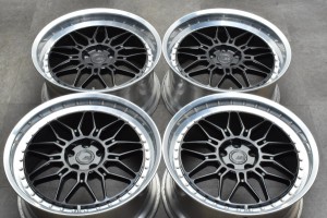 中古ホイール 4本セット 20インチ 9.5J +37 +32 PCD 114.3 BCフォージド MLE90