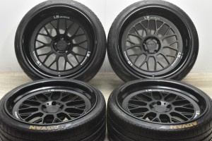 中古タイヤホイール 4本セット 20インチ 9.5J -5 12.5J -33 PCD 112 245/30ZR20 90Y 305/30ZR20 103Y LD97 FORGED 製ホイール【 ヨコハマ