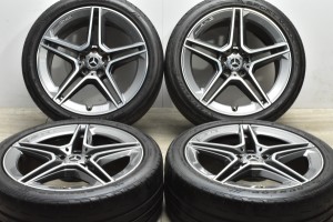 中古タイヤホイール 4本セット 19インチ 8J +33 9J +28 PCD 112 245/40R19 98Y 275/35R19 100Y メルセデス・ベンツ 純正 ホイール【 ダン