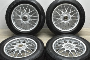 中古 スタッドレス タイヤ ホイール 4本セット 17インチ 7J +45 PCD 114.3215/60R17 96Q SSR 製ホイール【 ケンダ 製 スタッドレスタイヤ